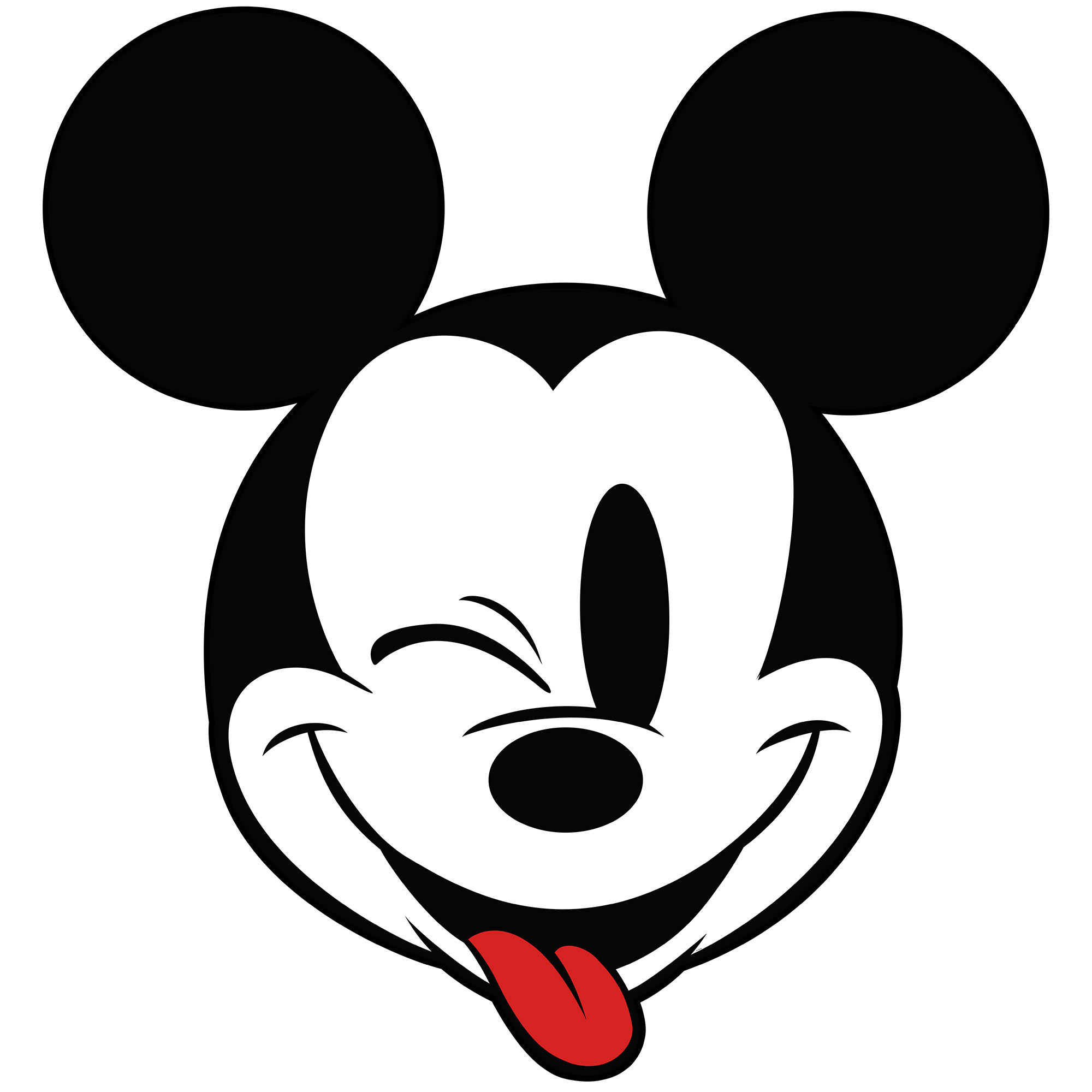 Mickey Head Knotted