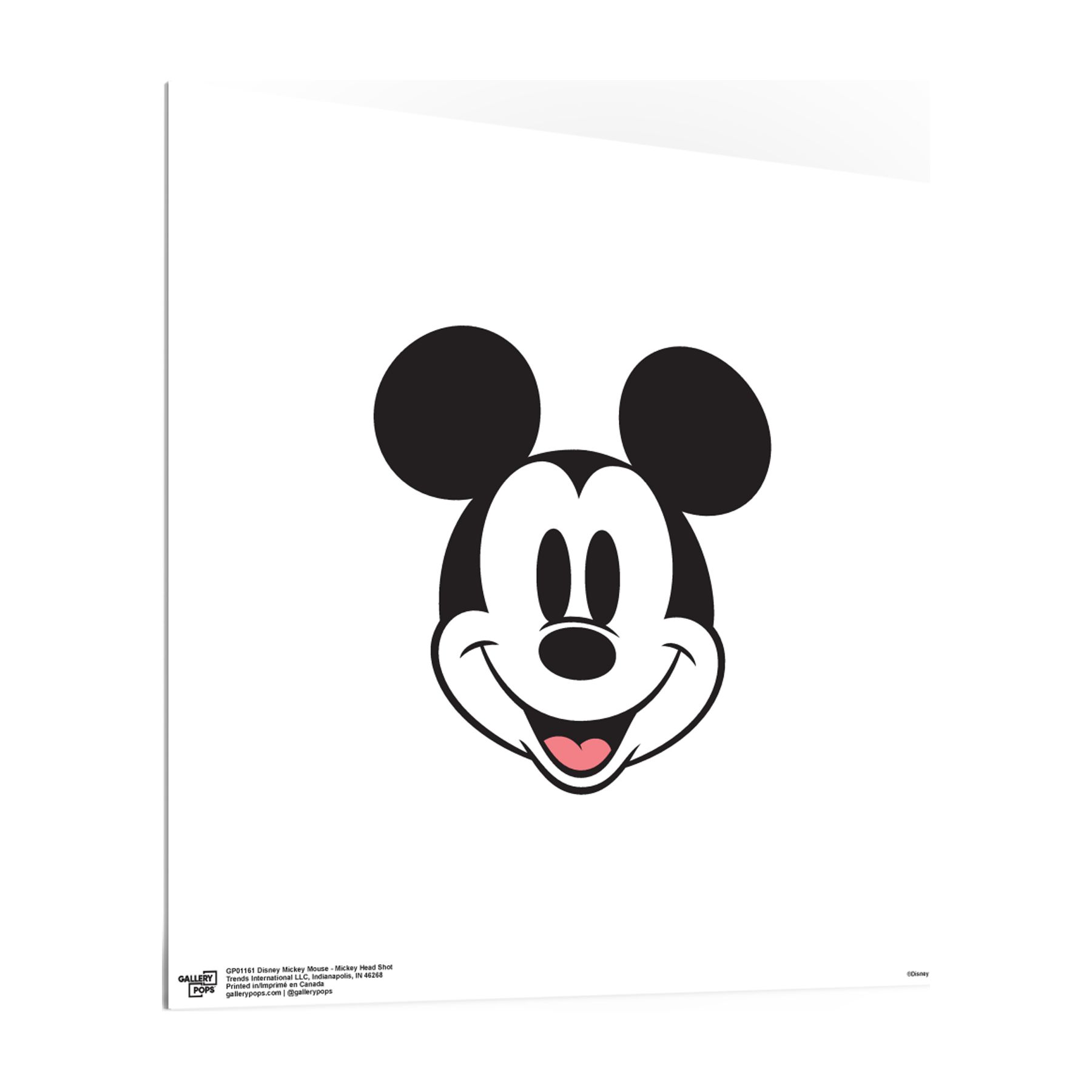 Gallery Pops Disney Mickey Mouse - Mickey Head Shot Wall Art ...