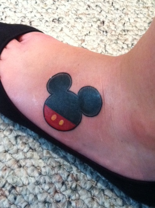 fuckyeahtattoos: My Mickey Mouse tattoo, a 21st birthday present ...