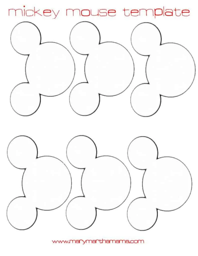 mickey mouse ears template printable