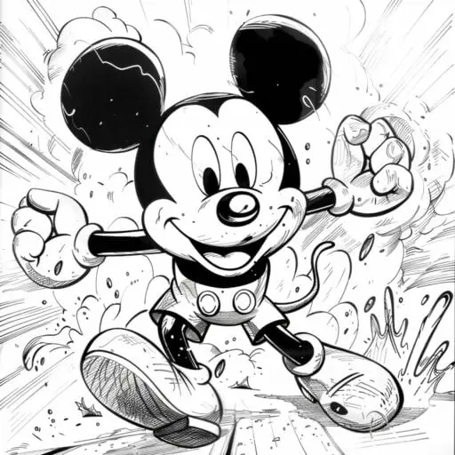 mickey mouse online coloring pages