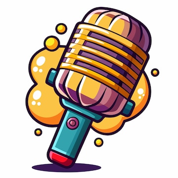 microphone clip art 2024