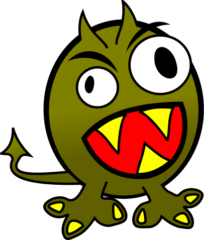 Funny Monster Clip Art Image - ClipSafari