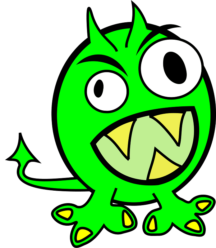 Monster - Kostenlose Vektor-Clipart-Bilder auf clipart library.com