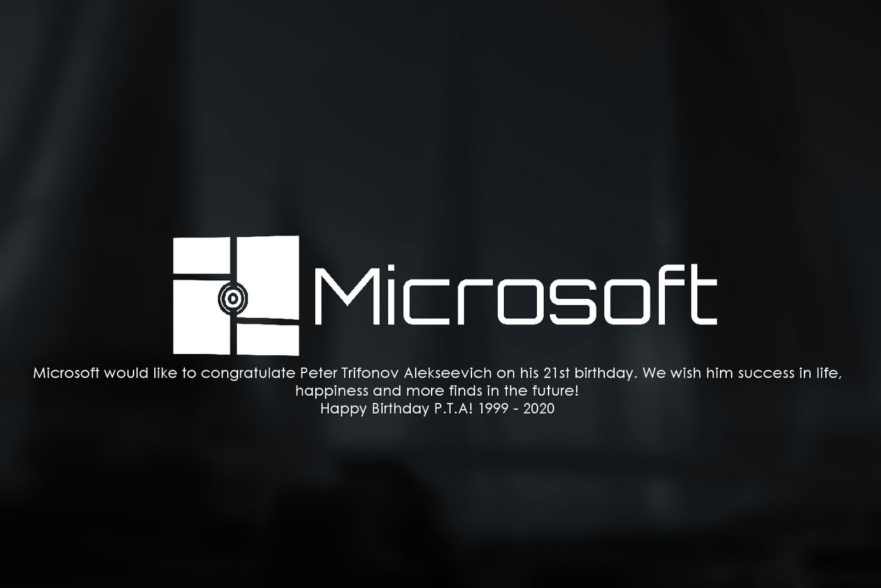 Microsoft Congratulations by PeterTrifonov1999A1 on DeviantArt