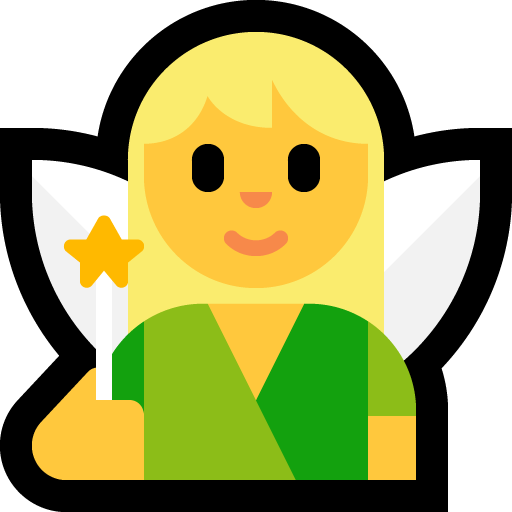 ?‍♀️ Woman Fairy on Microsoft Windows 10 Fall Creators Update