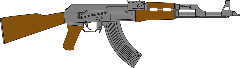 military rifle cliparts