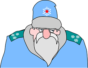 military santa cliparts