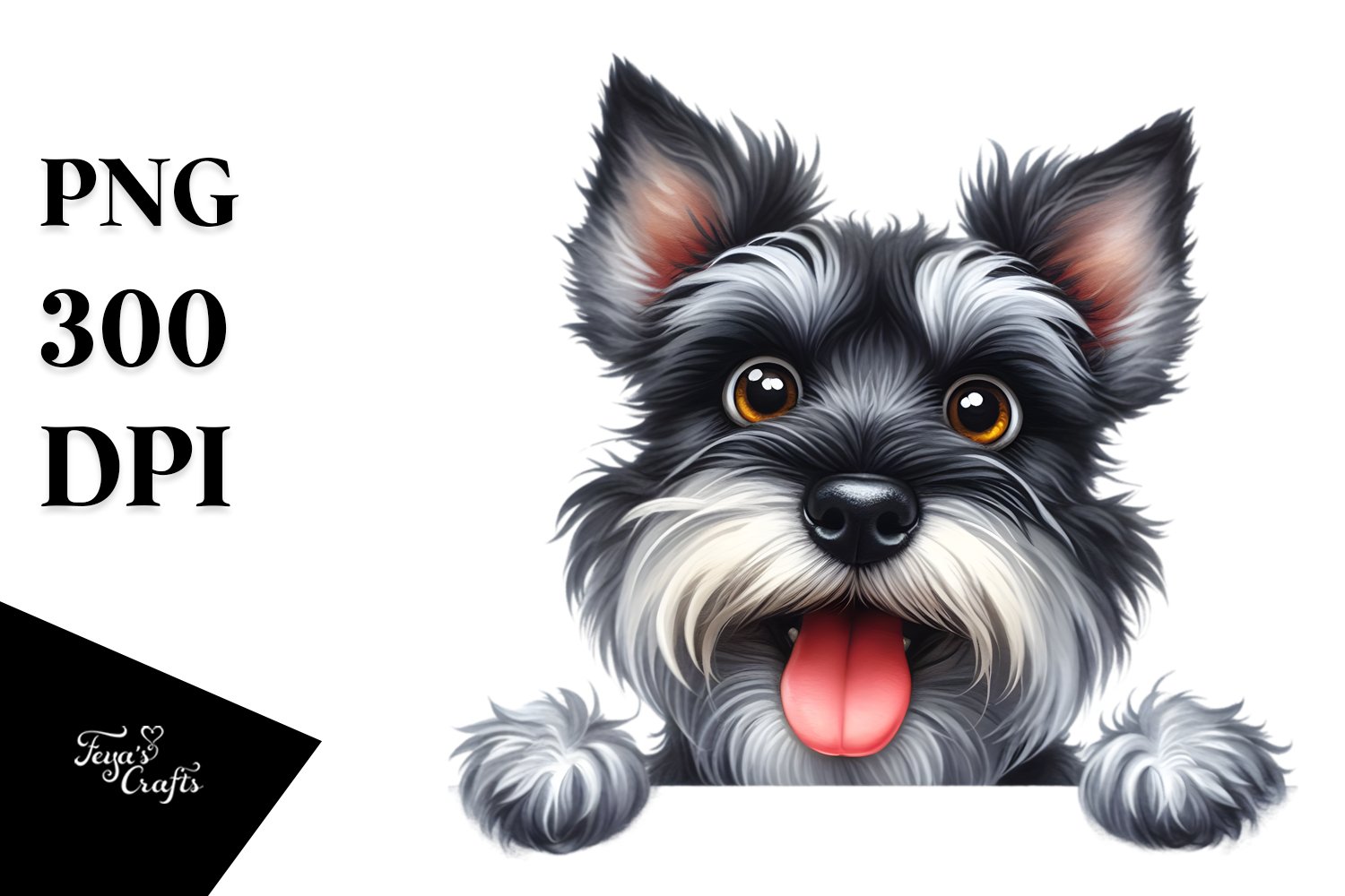 mini schnauzer cliparts
