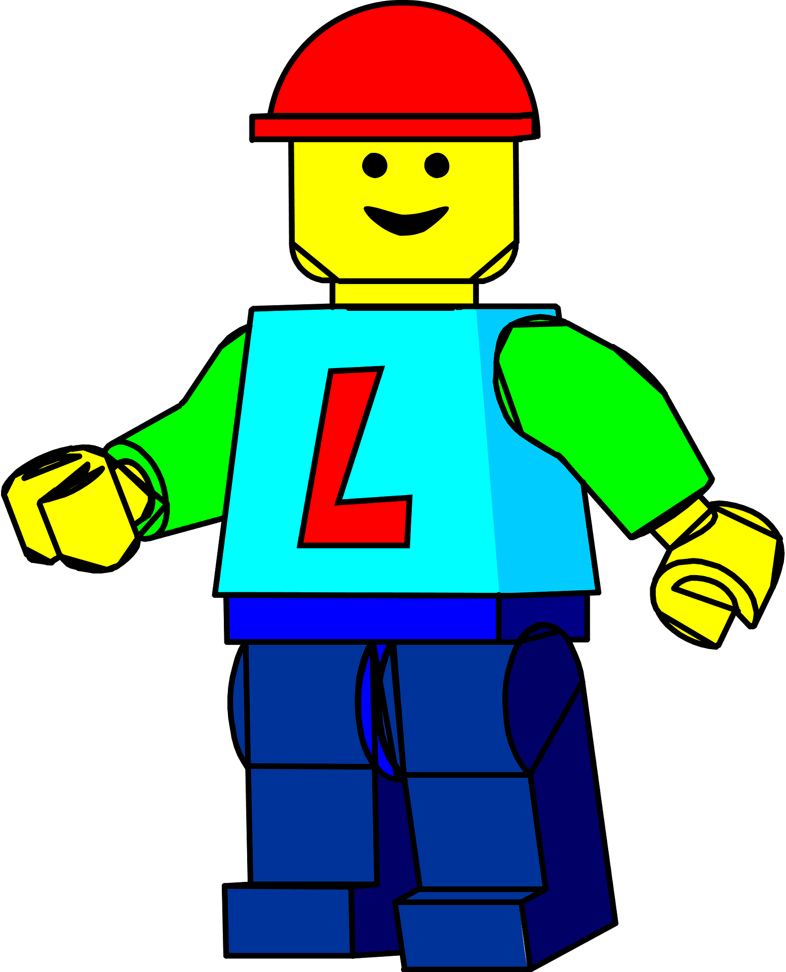 Lego Minifigure - Free vector clipart images on clipart library.com
