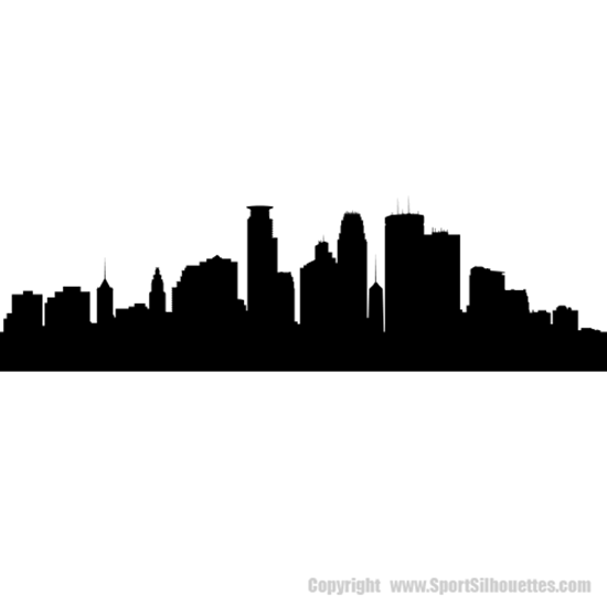 minneapolis skyline outline