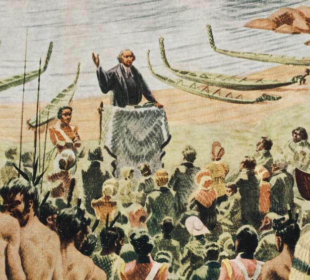 The Christian missionaries