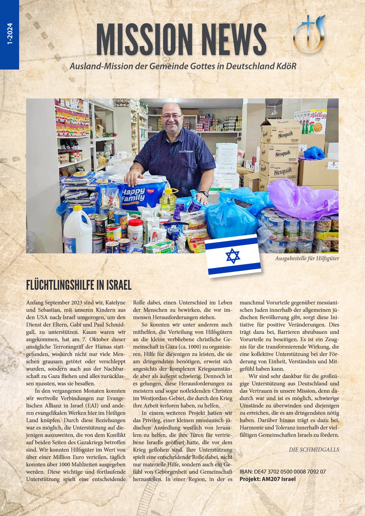 Church of God in Germany: Mission News