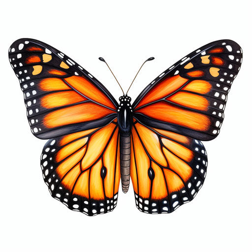 Monarchfalter - Clipart-Design aus Tausenden von Bereichen