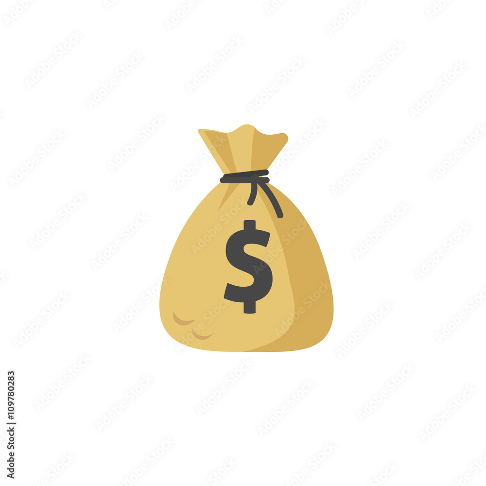 money bag cartoon