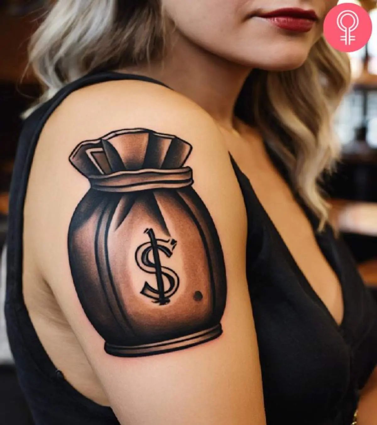 money bags tattoo designs