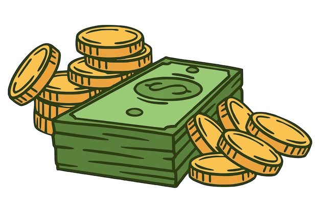 money coins clipart