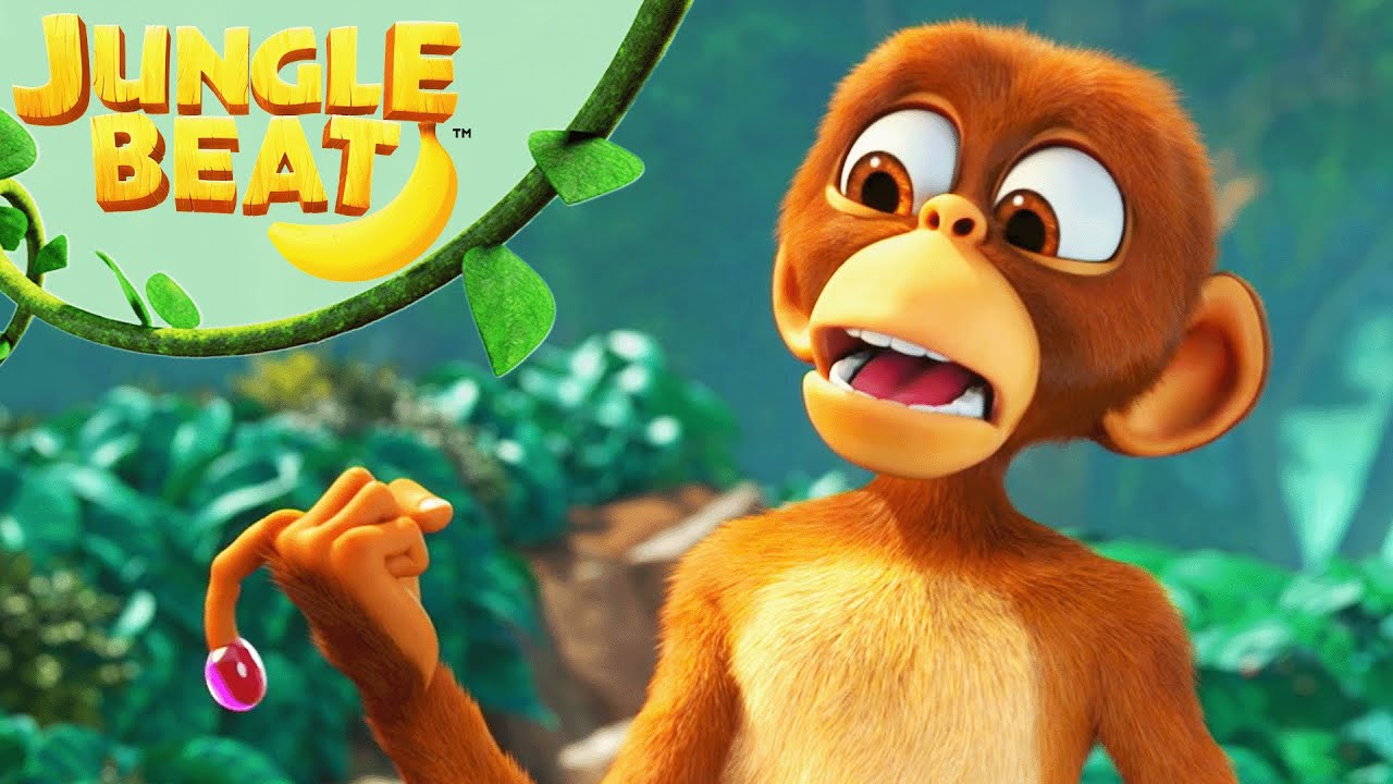 Monkey SVG Digital Download Cartoon Monkey Layered Animal Jungle ...