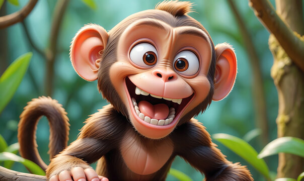 monkey images cartoon