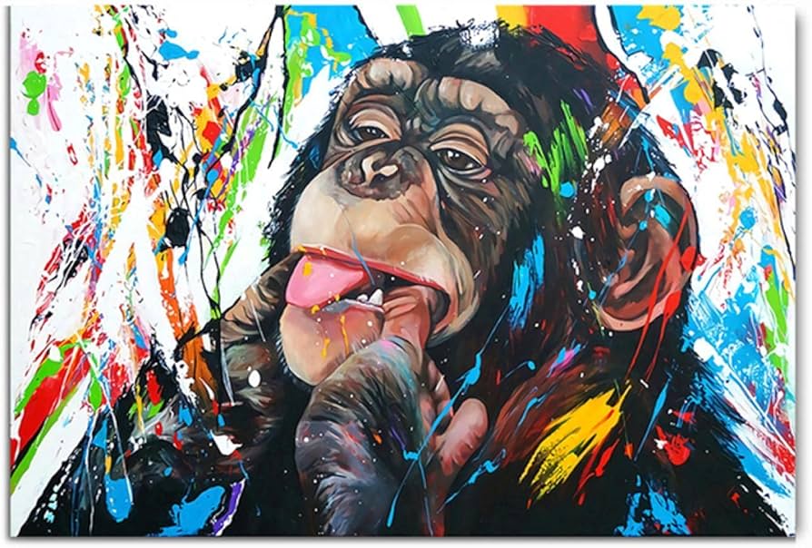 monkey paintings