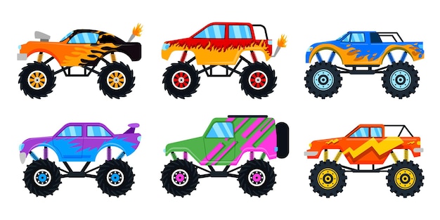 monster truck clipart