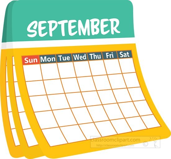 month cliparts