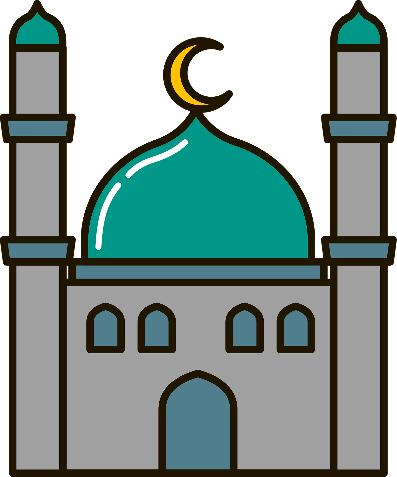mosque cliparts