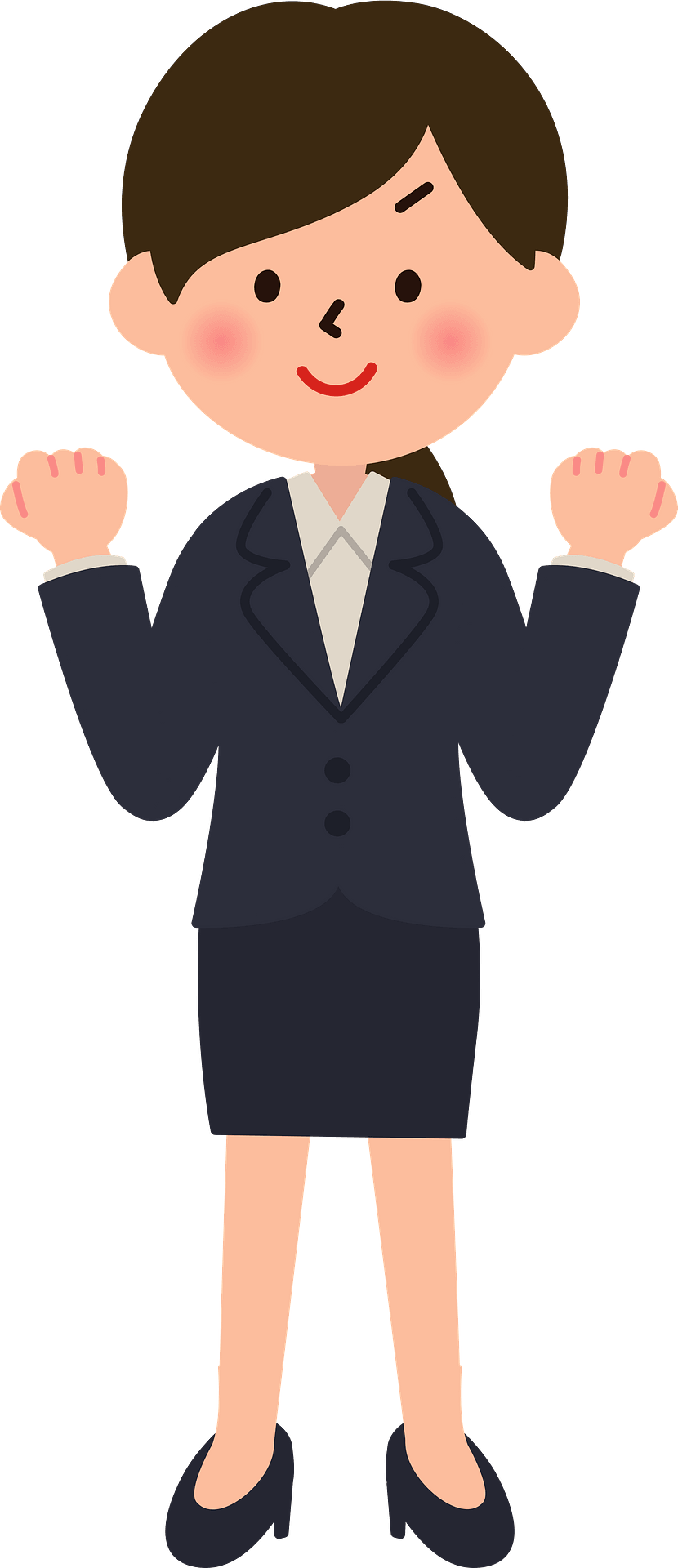 Simone) Businesswoman is Giving Motivation - Free vector clipart ...