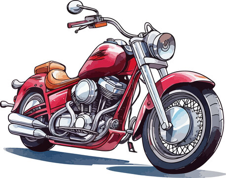 motorcycle cartoon pics