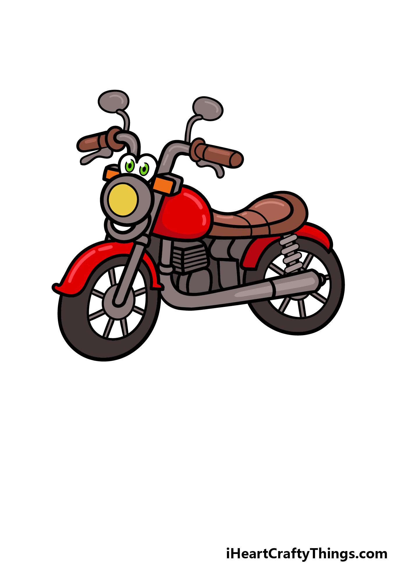 motorcycle cartoon pics