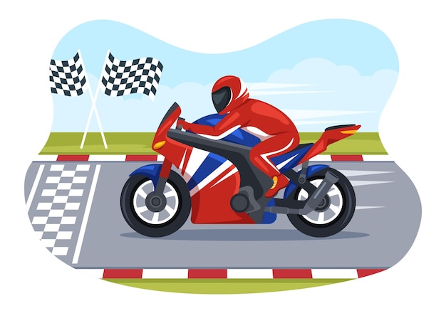 motorcycle racing cliparts