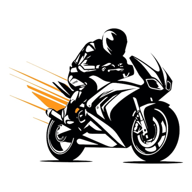 Motor Bike vector illustration | Premium AI-generated vector