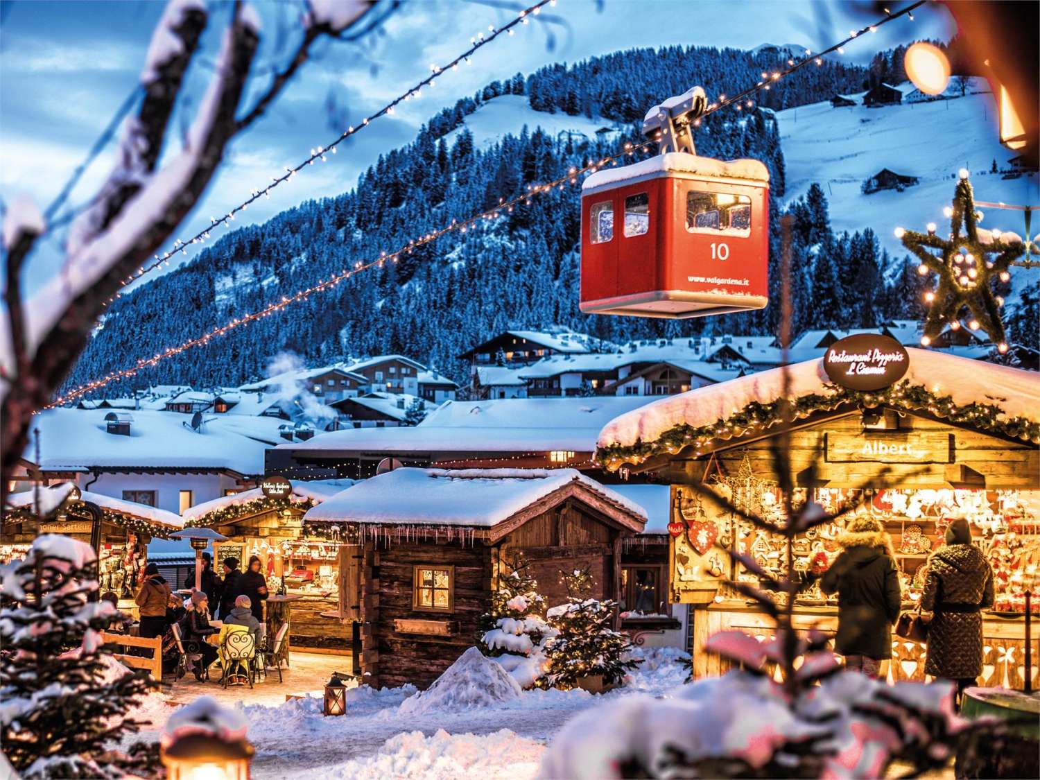 Lokale traditionelle Produkte: Mountain Christmas - Wolkenstein in ...