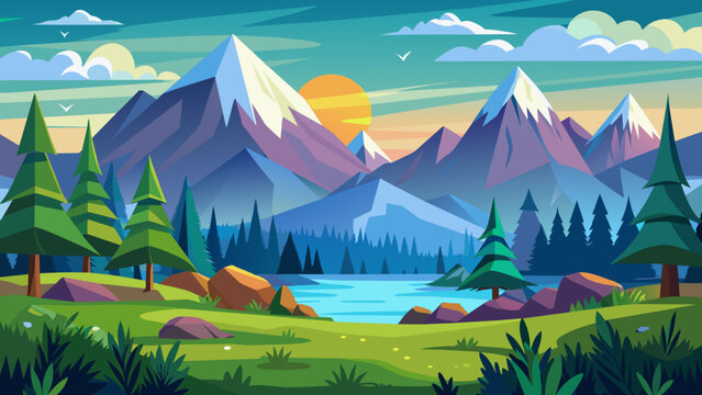 Mountains Clipart Images – Browse 78,816 Stock Photos, Vectors ...
