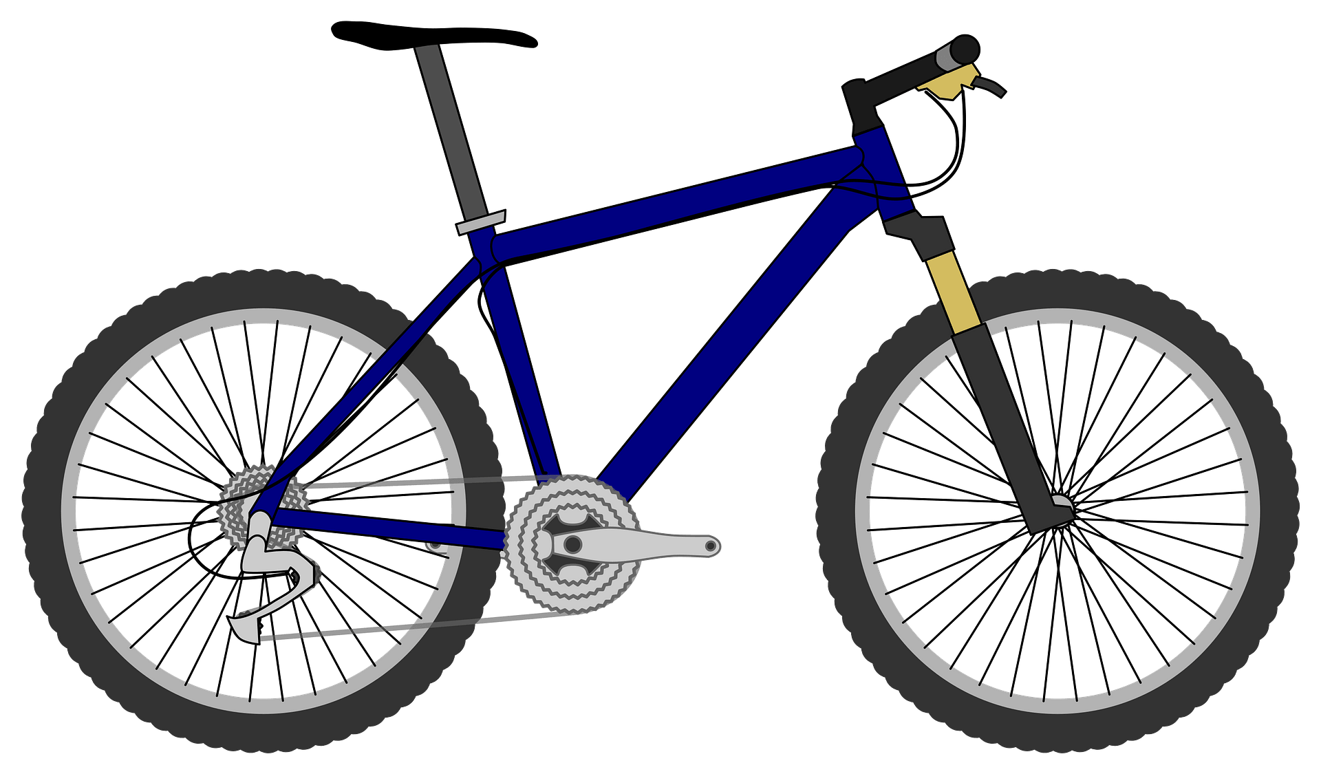 mountainbike clipart