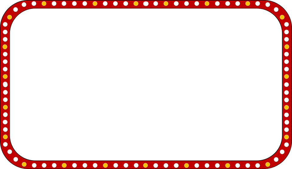 movie marquee clipart