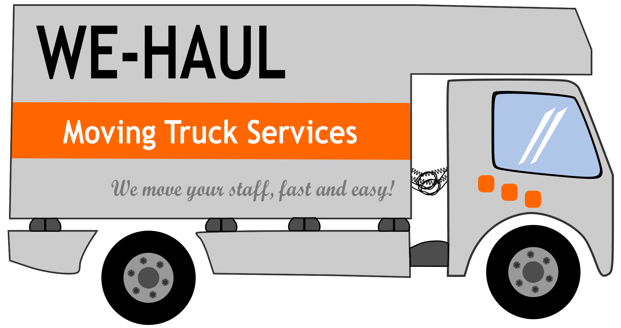 moving van clipart