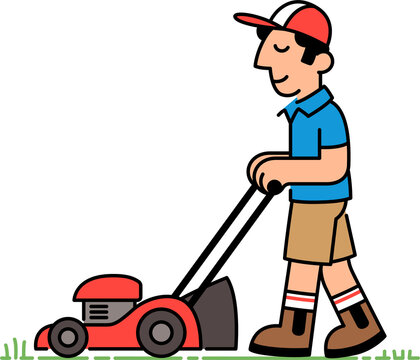 Mower Clipart Images – Browse 1,776 Stock Photos, Vectors, and ...
