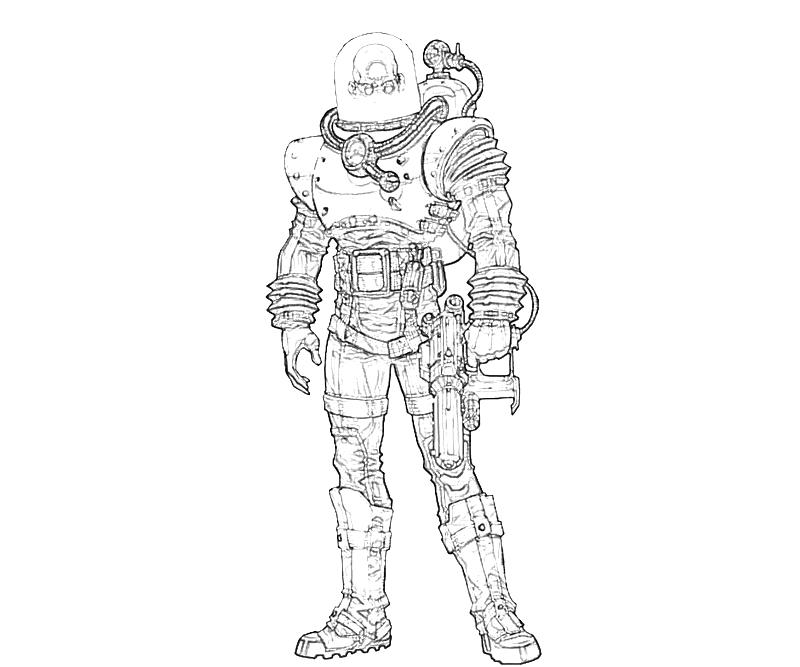 mr freeze batmans enemy coloring pages