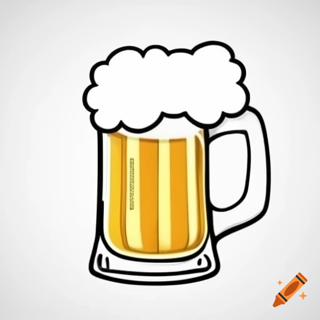 mug of beer clipart 2024