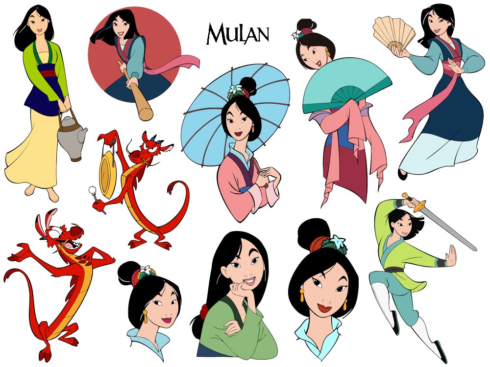 mulan clipart