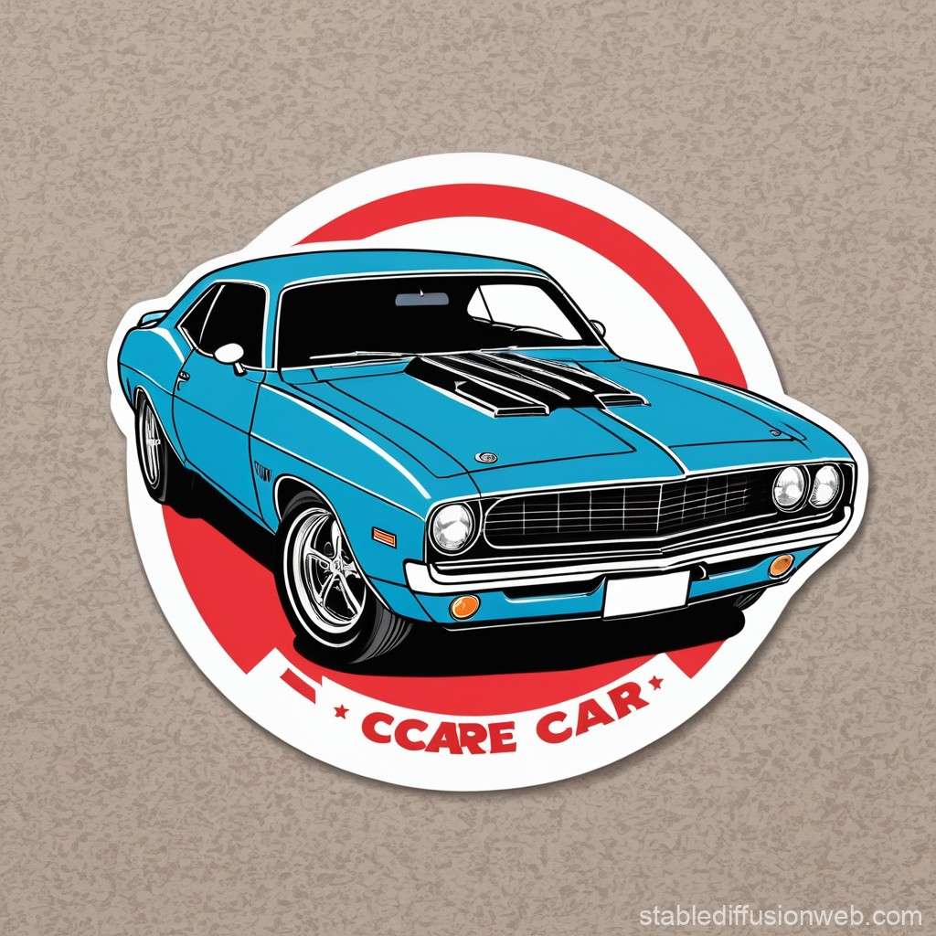 muscle car clipart 2024