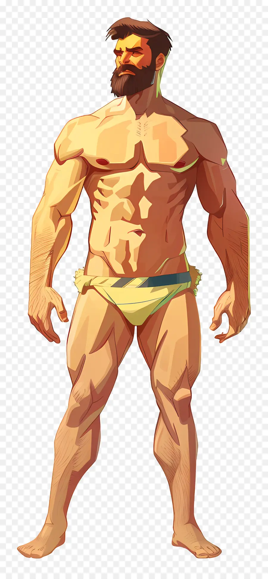 muscle man cliparts 2024