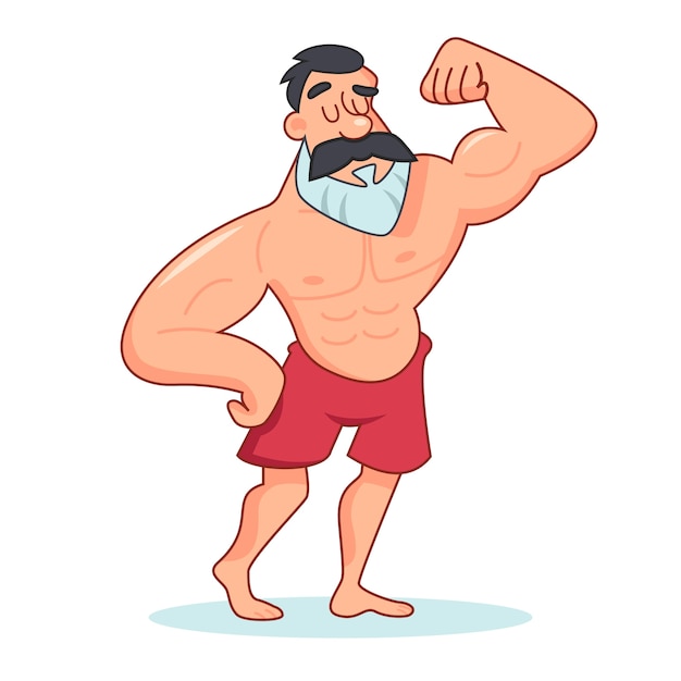 Muscle Man Clipart Images - Free Download on clipart library