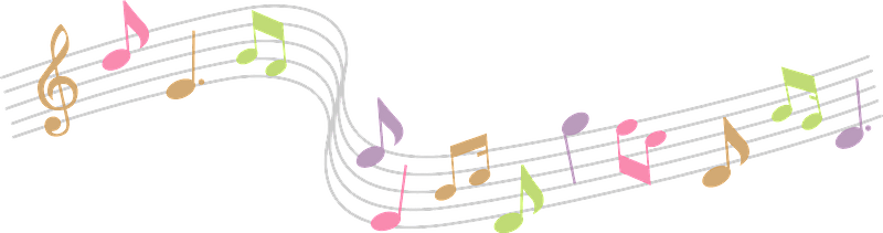 Musical notes border design - Free vector clipart images on ...