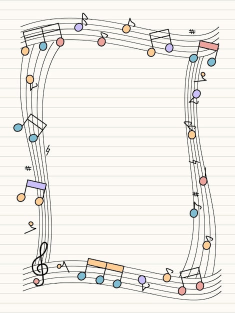 Music Border Images - Free Download on clipart library