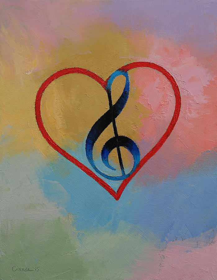 music note paintings