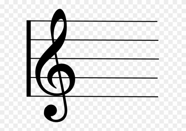 music staff clipart