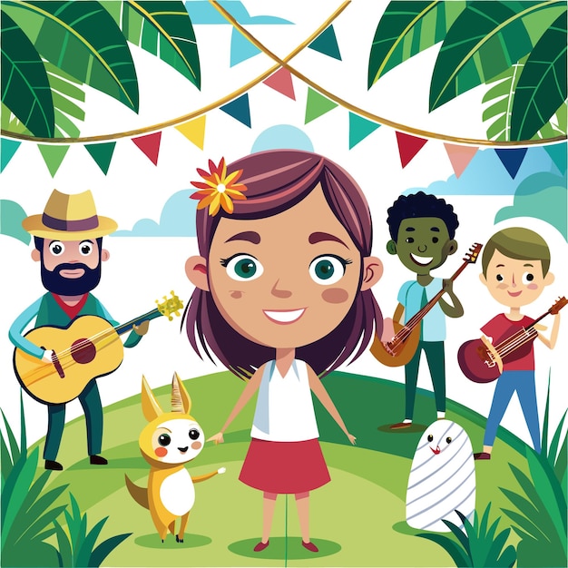 musical celebration cliparts