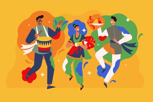 musical celebration cliparts